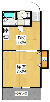 ロックフィールド萩の間取り