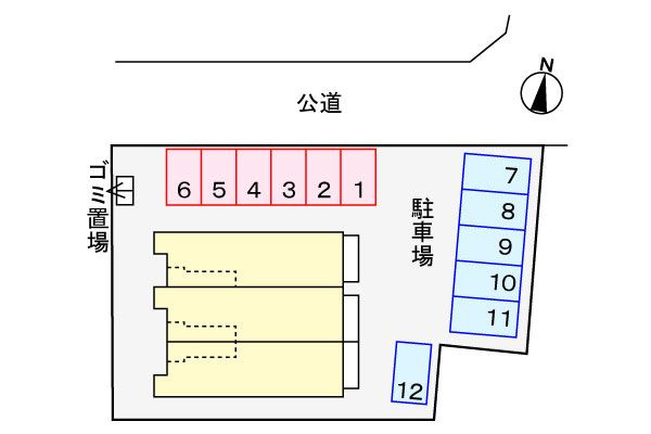 ベル・シュエット　　刈谷市の賃貸ならクラスホーム刈谷店の駐車場