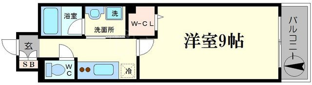グランドゥール敷津の間取り