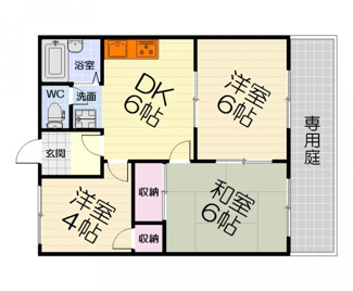 【間取り】 | メゾン楠