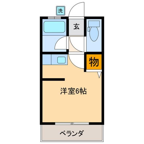 【間取り】 | コーポSANKAKU