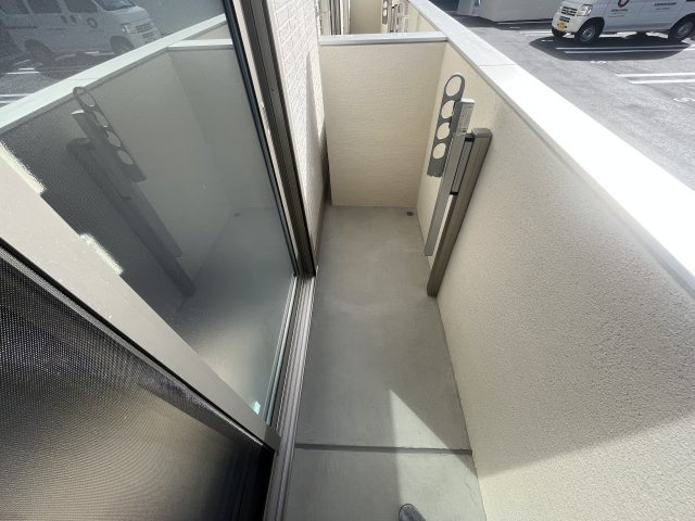 D-room五反田のバルコニー