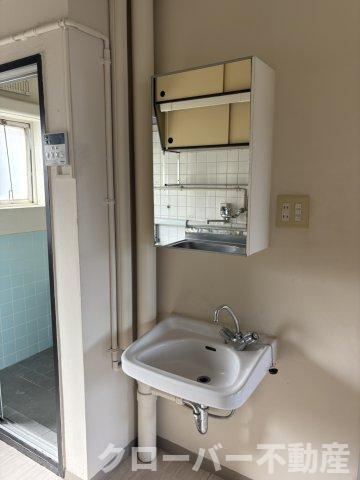 ココモタウン1番館の洗面所