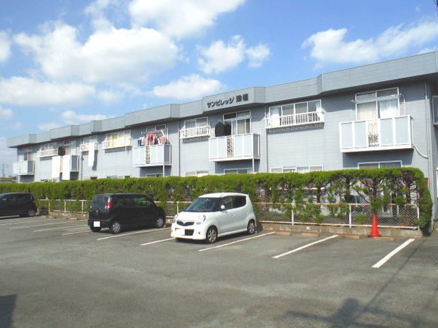 サンビレッジ津福の外観|外観もきれいです