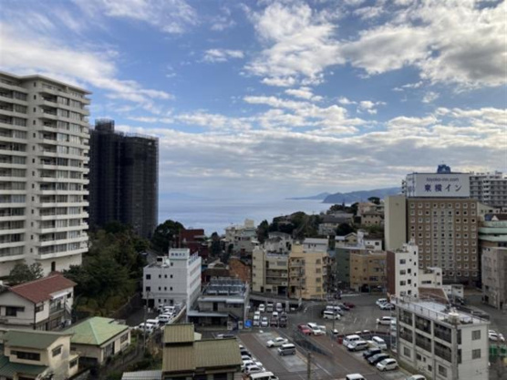 【展望】 | 熱海市桃山町　売一棟マンション | 相模湾が一望