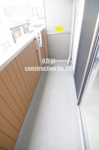 MIELE南越谷のバルコニー