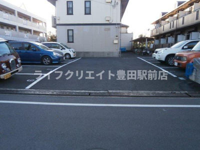 【駐車場】 | エクレールふれあい・レジデンスふれあい