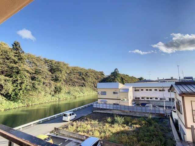 山形市城西町2Kの賃貸マンションの展望