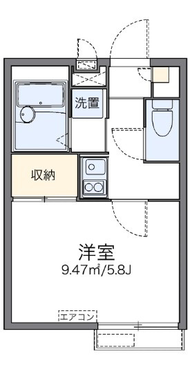 【間取り】 | レオパレスルミエール馬場