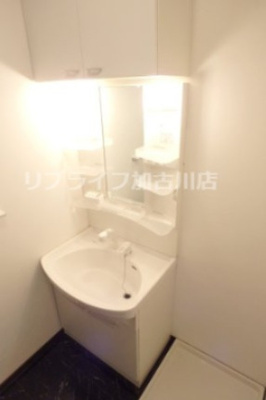 【洗面所】 | クレセント | 写真は201