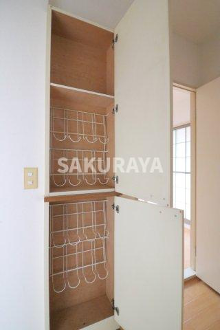 パークヴィレッジの収納|2023年撮影。現況と異なる場合がございます。