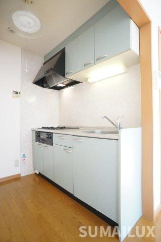 熊本市南区近見４丁目の賃貸マンションのキッチン