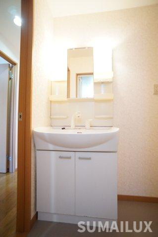 熊本市南区近見４丁目の賃貸マンションの独立洗面台