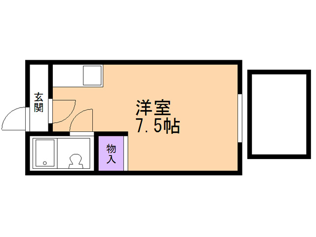 ハイツレイメイの間取り
