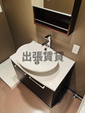 仲介手数料0円！ALEX本陣の洗面所