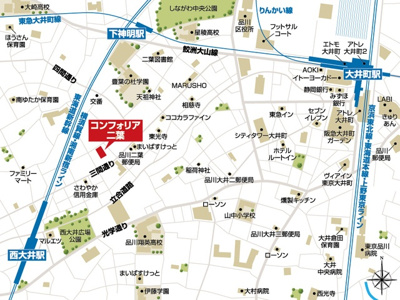 【地図】 | コンフォリア二葉