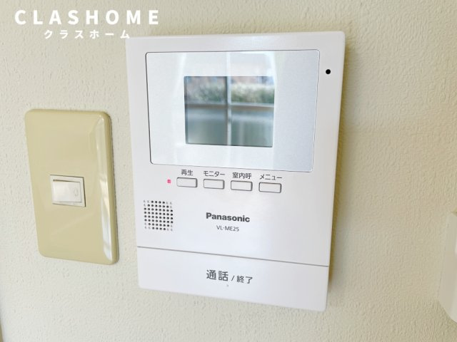 パレス峰２　　刈谷市の賃貸ならクラスホーム刈谷店のセキュリティ|同物件の別部屋になります。