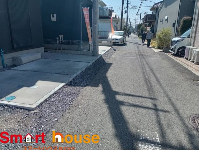 相模原市相模台　２棟の前面道路含む現地写真