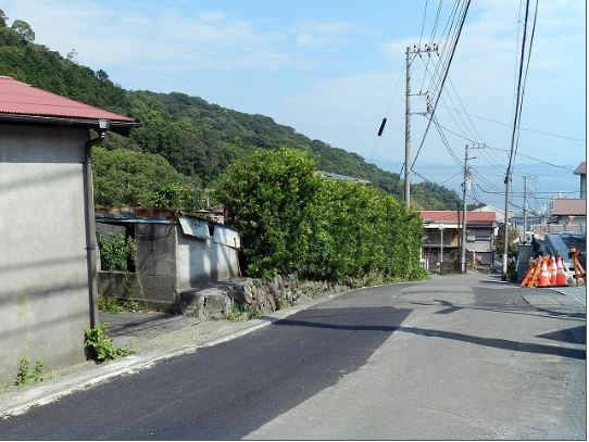 【前面道路含む現地写真】 | 熱海市下多賀　売地