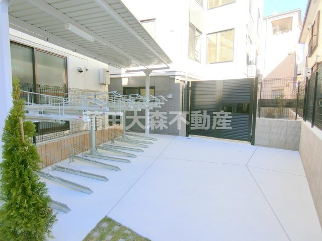 WHARFワーフ蒲田west@仲介手数料無料のその他共用部分|駐輪場