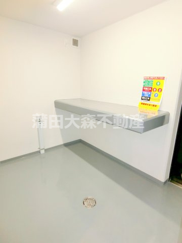 WHARFワーフ蒲田west@仲介手数料無料のその他共用部分|曜日時間関係なくゴミ出し可能なゴミ捨て場！