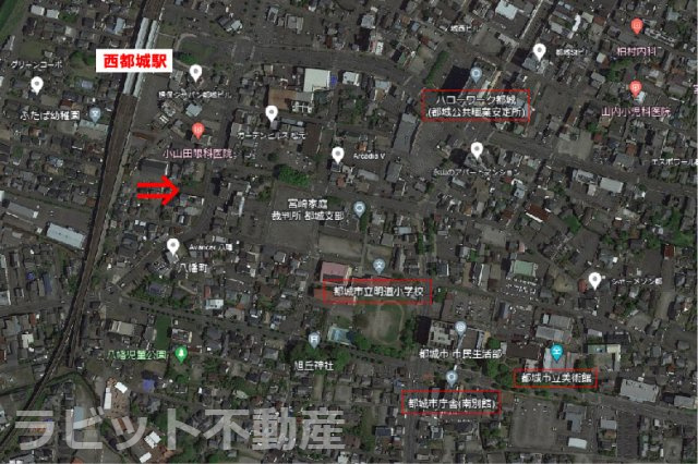 【周辺】 | 売土地：八幡町