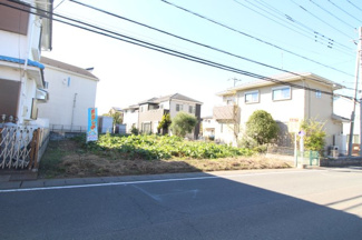 【外観】 | 川越市下広谷　建築条件なし売地　東武東上線『鶴ヶ島駅』徒歩27分　【広谷小学区】