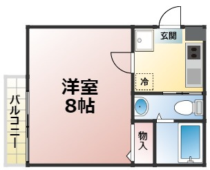 【間取り】 | アークリード京都黒門