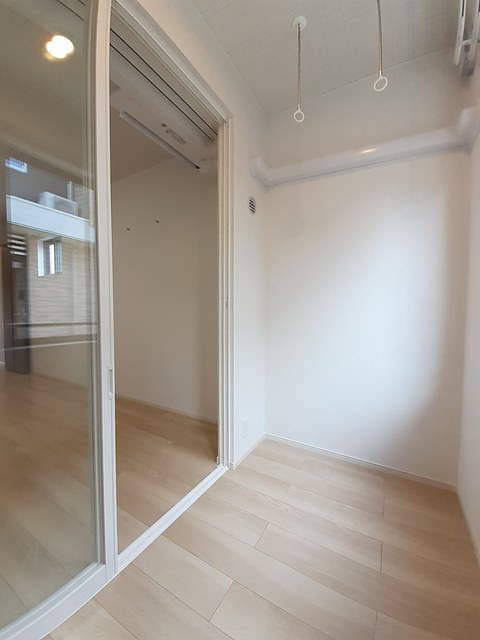 オラ長田町のバルコニー