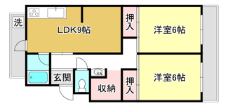 【間取り】 | クレスト天神
