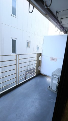 東光ハイムのバルコニー