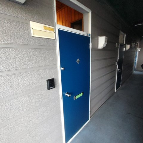 ライフプラザの玄関