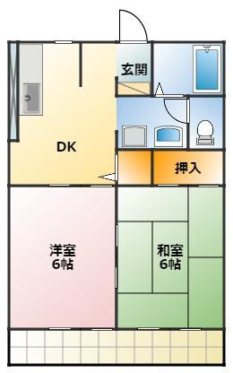 ユトリロ牟呂水神の間取り