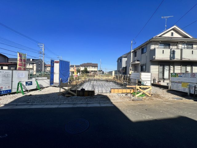 新築分譲住宅1号棟　東村山市久米川町第２の外観|令和5年11月16日撮影