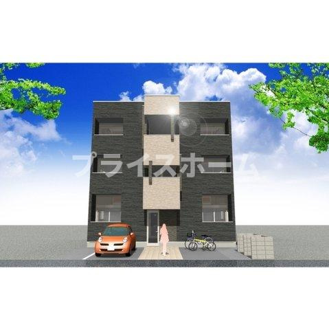 【外観パース】 | リッツハウス箱崎