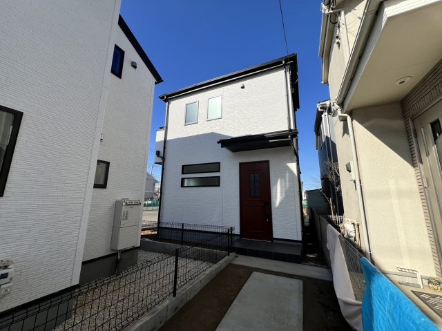 新築分譲住宅2号棟　東村山市久米川町第２の外観|令和6年2月3日撮影