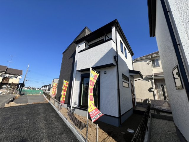 新築分譲住宅2号棟　東村山市久米川町第２の外観|令和6年2月3日撮影