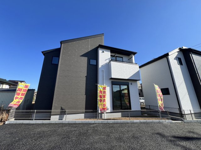 新築分譲住宅2号棟　東村山市久米川町第２の外観|令和6年2月3日撮影
