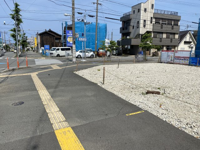 和歌山市湊・土地・56803の前面道路含む現地写真