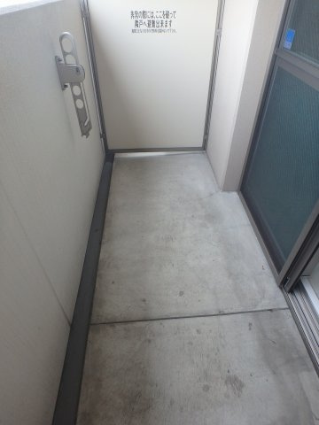 ビジュドゥメールのバルコニー