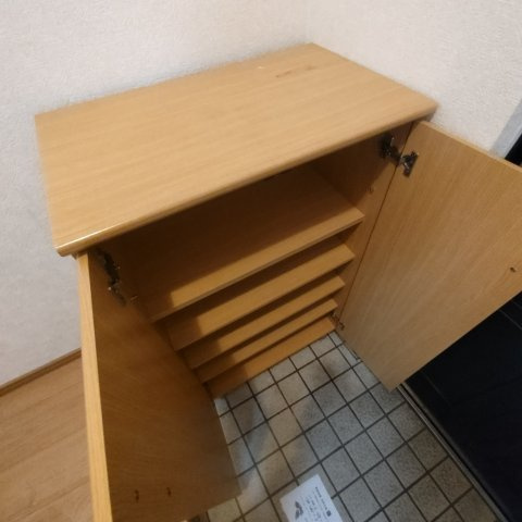 生出アパートの収納