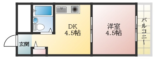 【間取り】 | プリマベーラ藤井寺