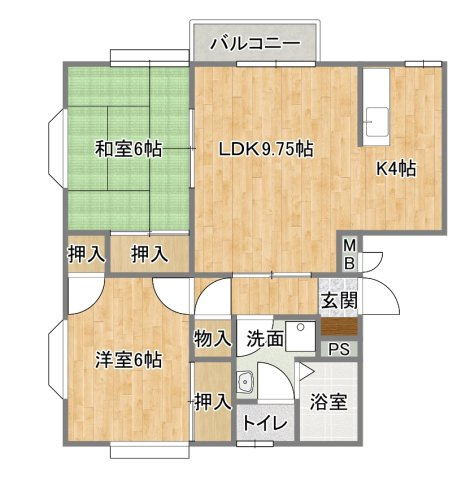 エクセルシオールの間取り