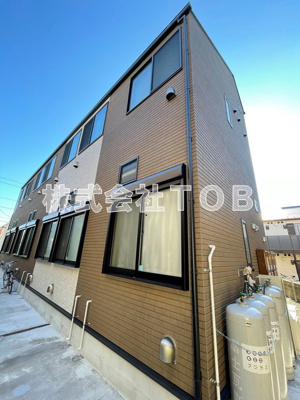 【外観】 | ハーモニーテラス上高井戸Ⅲ | 火力が強く、災害時に強いLPガス使用（要担保金）