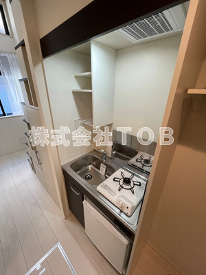 【キッチン】 | ハーモニーテラス上高井戸Ⅲ | 使いやすいシングルレバー混合水栓使用※別間取り参考写真です