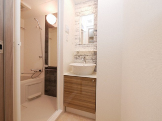 【独立洗面台】 | エスリード九条スタシオン | 独立洗面化粧台付き