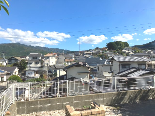 篠栗町中央五丁目　中古戸建の展望|BBQをしながら景色も楽しめて気持ちいいですね！