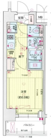 【間取り】 | プレサンス塚本グランゲート