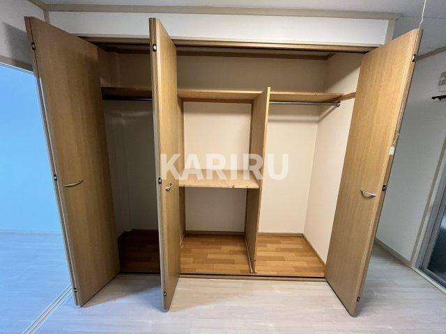 ハイツ濱2号館の収納|収納豊富です