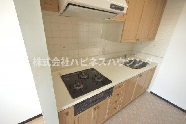 INSURANCE(インシュランス) BLDG.(ビルディング) Ⅸ(ナイン)船橋のキッチン